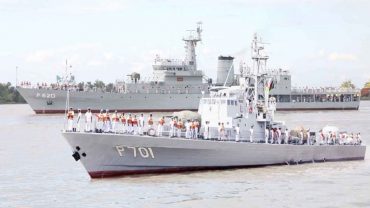 চার দিনের শুভেচ্ছা সফরে চট্টগ্রামে পৌছলো লংকান দুই যুদ্ধ জাহাজ