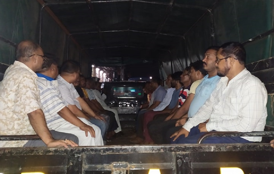 মুক্তিযোদ্ধা পুনর্বাসন সোসাইটি’র অফিসে জুয়া, আটক ২১