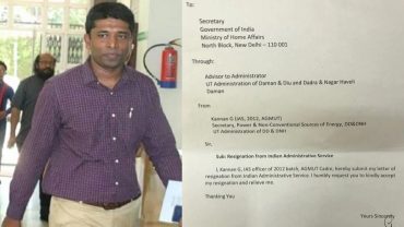 কাশ্মীরে নিপীড়নের প্রতিবাদে পদত্যাগকারী ভারতীয় কর্মকর্তা শাস্তির মুখে