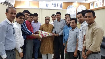 জাতীয় প্রেসক্লাব সভাপতির সাথে চাঁদপুর সাংবাদিক ফোরাম নেতৃবৃন্দের মতবিনিময়