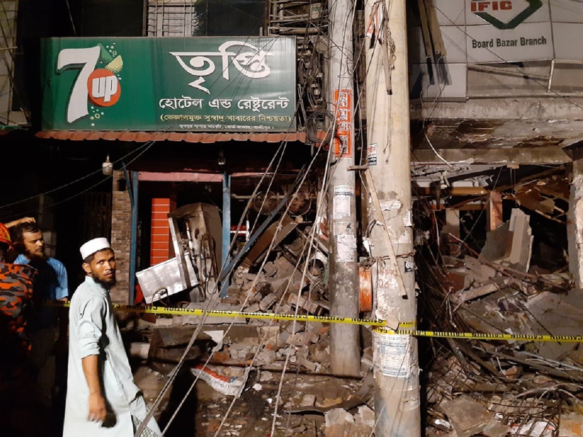 গাজীপুরে রেস্টুরেন্টে বিস্ফোরণ, আহত ১৭