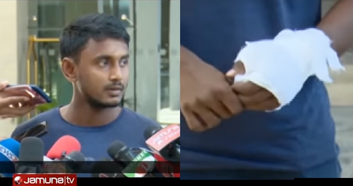 অভিষেক ম্যাচেই ইনজুরিতে বিপ্লব