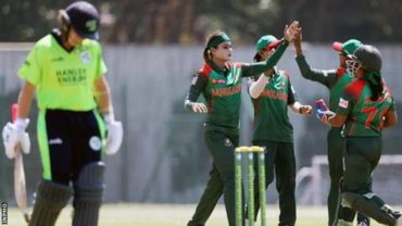 আয়ারল্যান্ডকে হারিয়ে টি-২০ বিশ্বকাপে বাংলাদেশ নারী ক্রিকেট দল