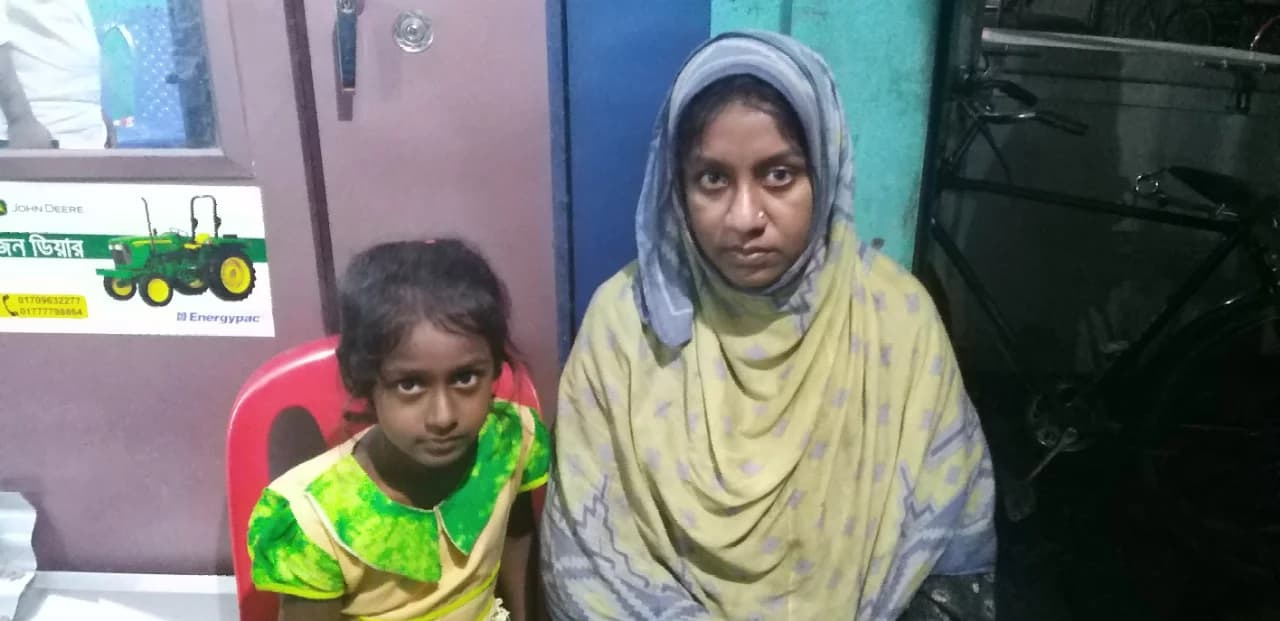 খুঁজে পাওয়া গেছে সেই বাক ও শ্রবণ প্রতিবন্ধী মা ও মেয়েকে