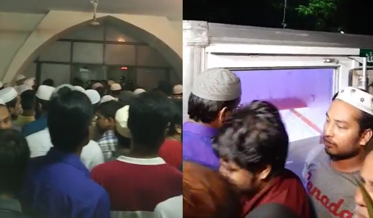 নিজ ক্যাম্পাসেই জানাজা হলো আবরারের