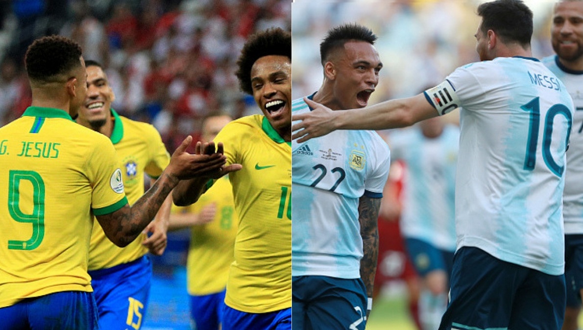 কাল মাঠে নামছে আর্জেন্টিনা-ব্রাজিল