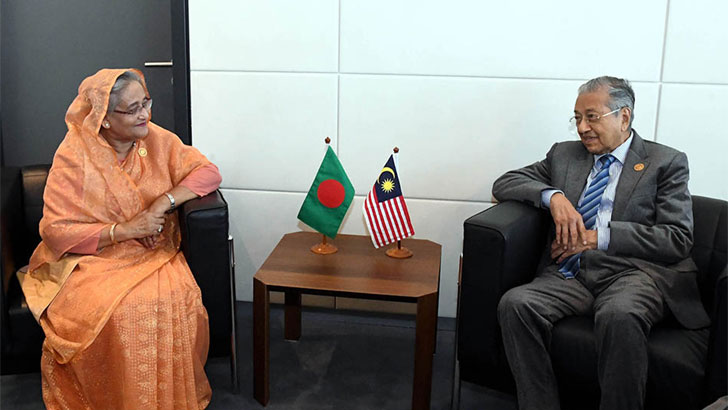 শেখ হাসিনা-মাহাথির বৈঠক