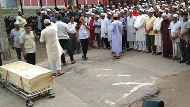 কুষ্টিয়ায় ফাহাদের ২য় জানাজা সম্পন্ন