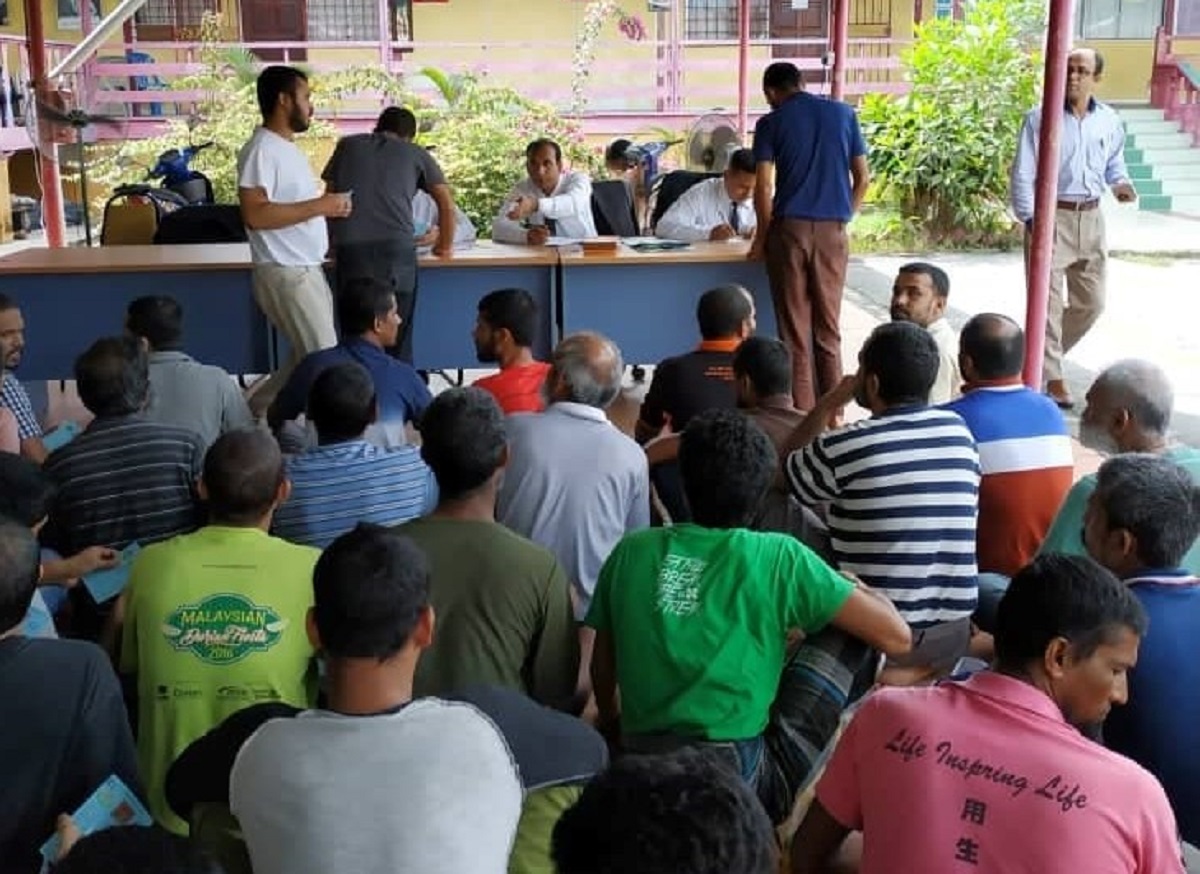 মালয়েশিয়ার বিভিন্ন ক্যাম্পে ১৩৮৪ বাংলাদেশি