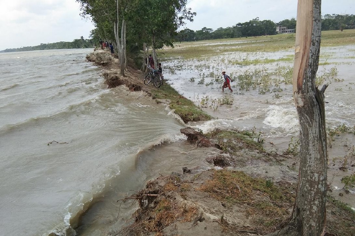 পটুয়াখালীতে প্লাবিত ১৩ গ্রাম