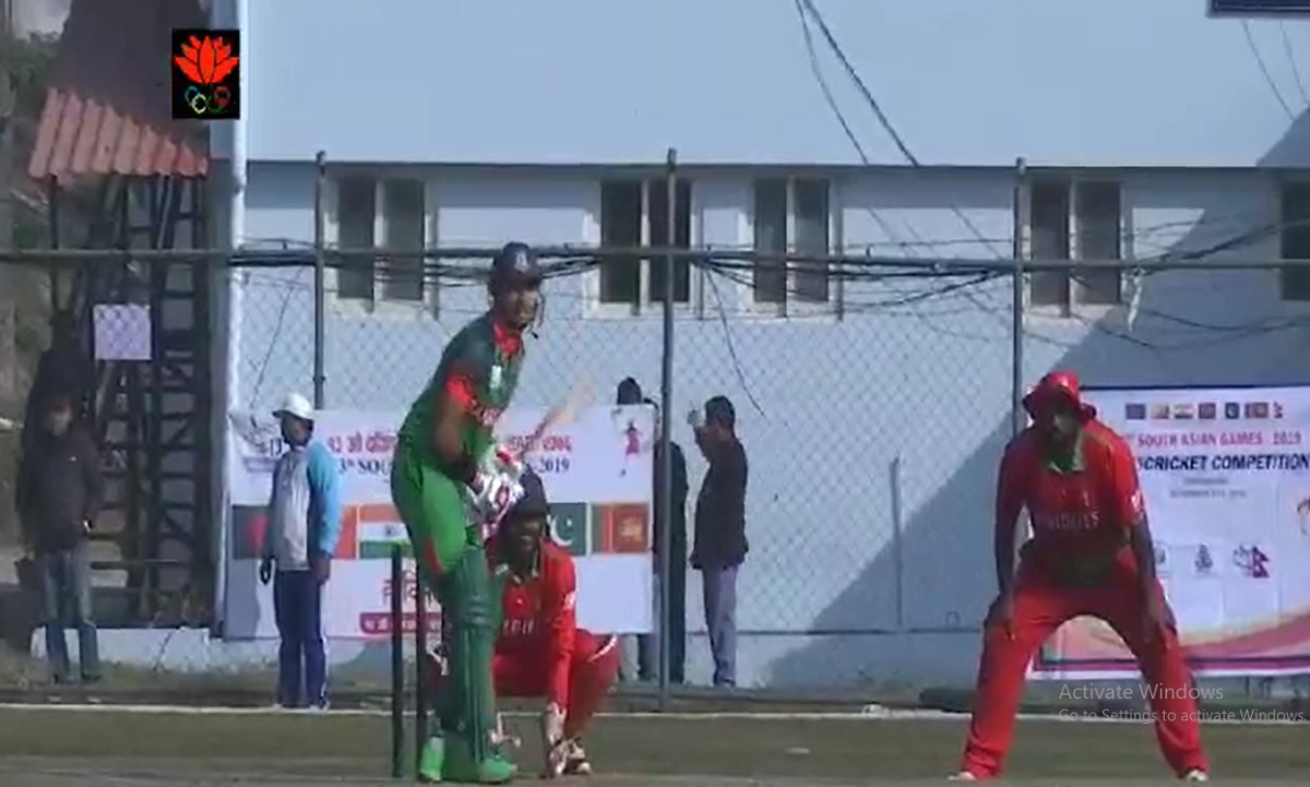 তানভিরের ঘূর্ণিতে মালদ্বীপকে উড়িয়ে বাংলাদেশের জয়