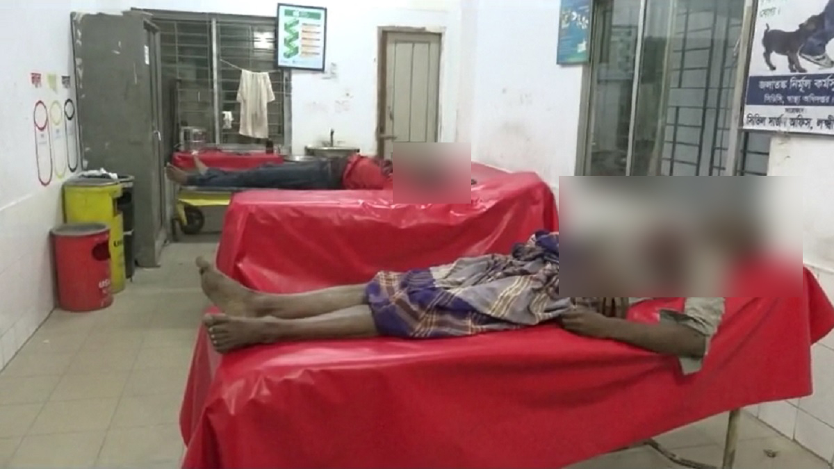 লক্ষ্মীপুরে গুলিবিদ্ধ দুই যুবকের মরদেহ উদ্ধার