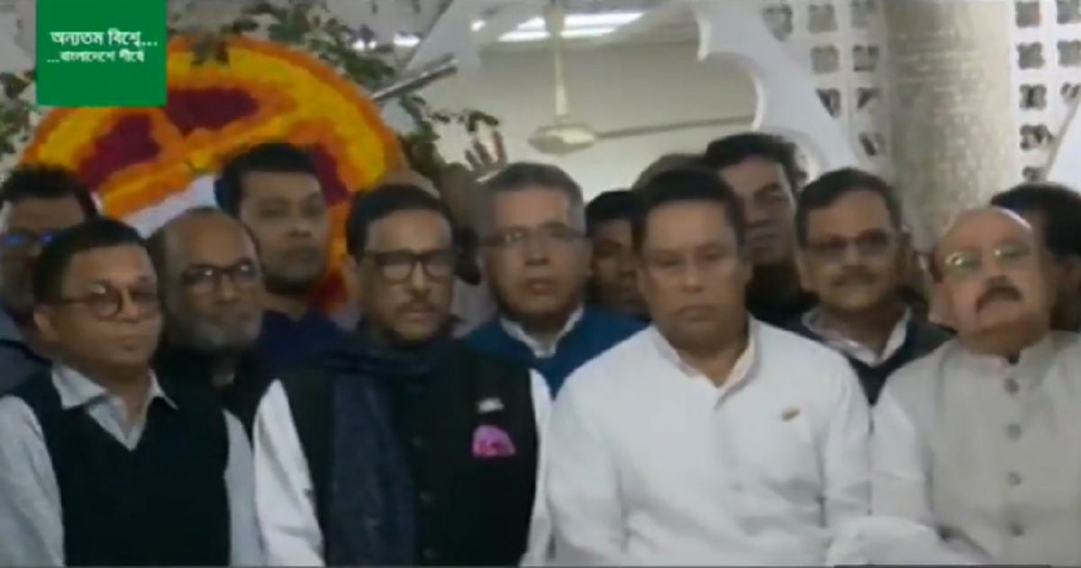 বিএনপি মাঠ গরমের চেষ্টা করলে সমুচিত জবাব দেয়া হবে: ওবায়দুল কাদের