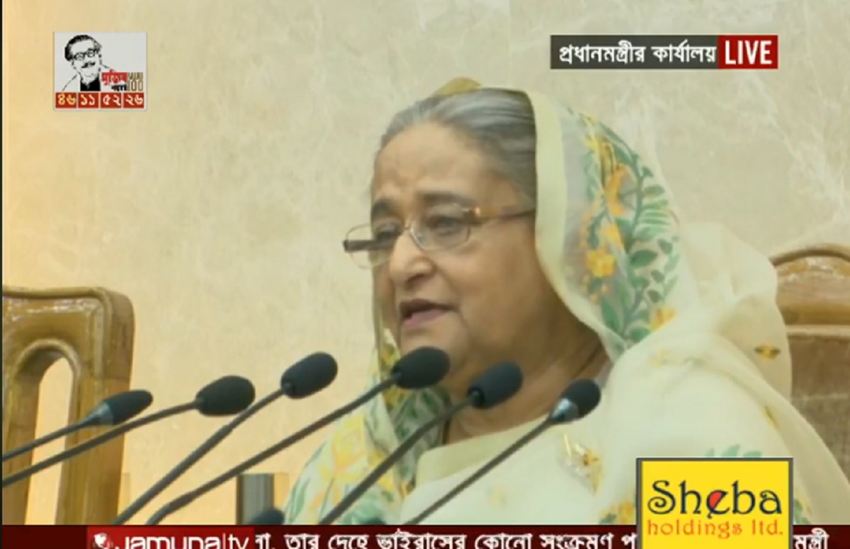 চাকরি না খুঁজে, দেয়ার মানসিকতা তৈরির আহ্বান প্রধানমন্ত্রীর