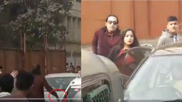 অস্ত্র উঁচিয়ে ঢাবি শিক্ষার্থীদেরকে হুমকি, ব্যবসায়ীকে গণপিটুনি