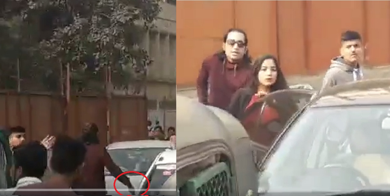 অস্ত্র উঁচিয়ে ঢাবি শিক্ষার্থীদেরকে হুমকি, ব্যবসায়ীকে গণপিটুনি