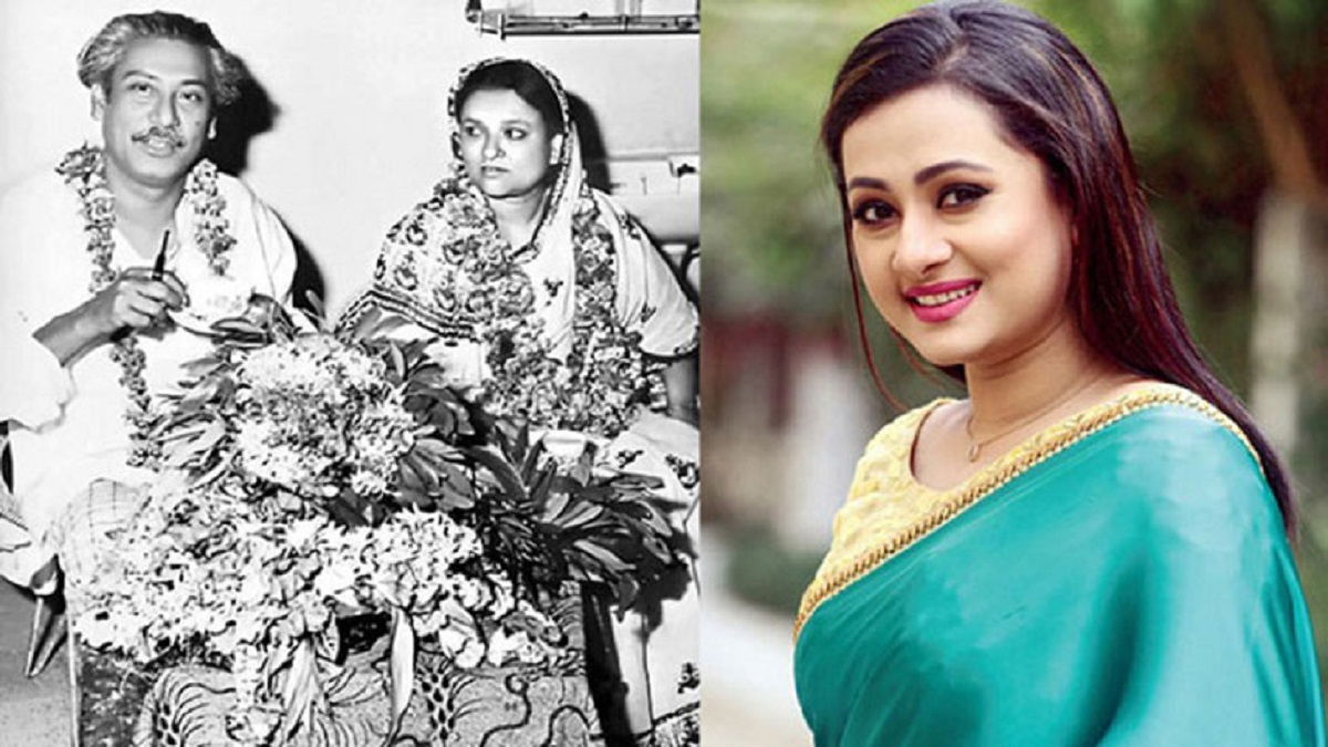 বঙ্গমাতার চরিত্রে পূর্ণিমা