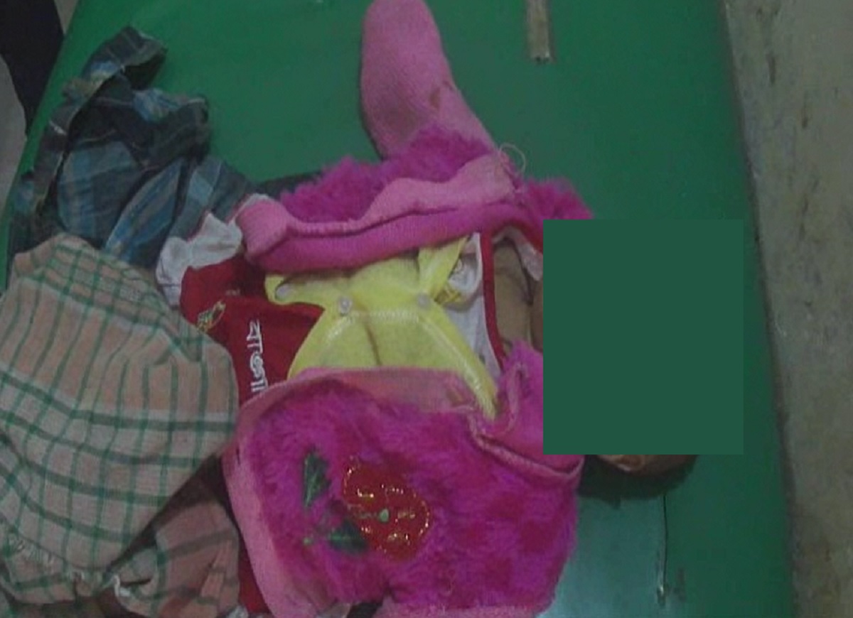 চাচার লাঠির আঘাতে ৩ মাস বয়সী ভাতিজি নিহত