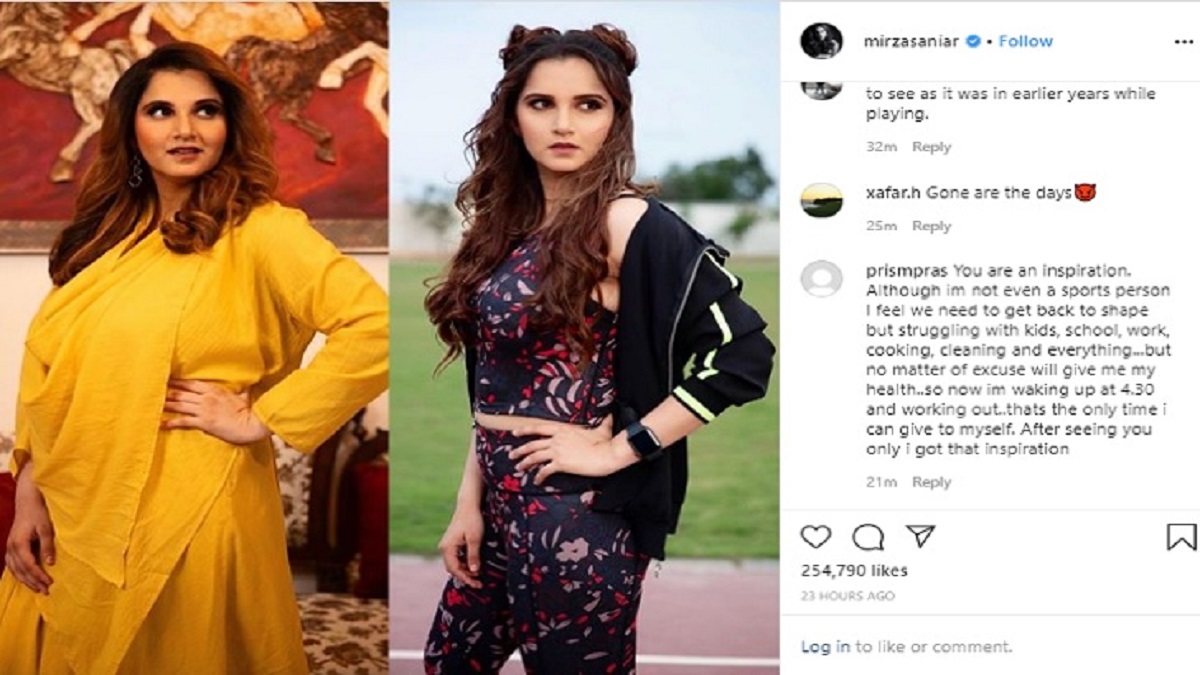 যেভাবে ৪ মাসে ২৬ কেজি ওজন কমালেন সানিয়া