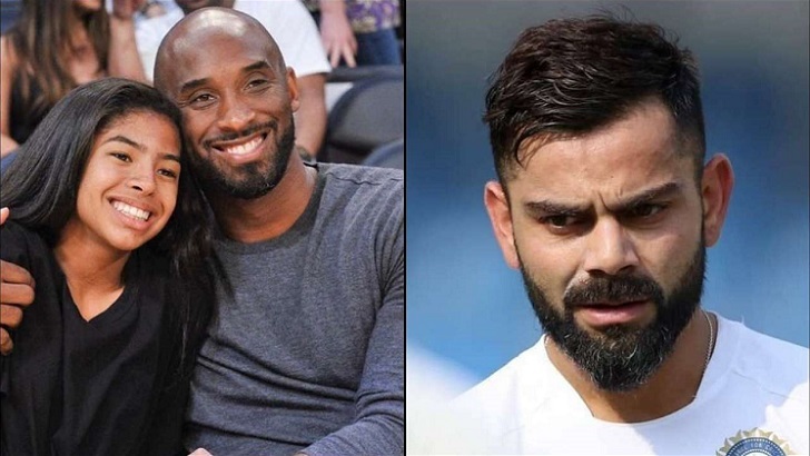 কোবির মৃত্যু পাল্টে দিয়েছে কোহলির জীবনদর্শন