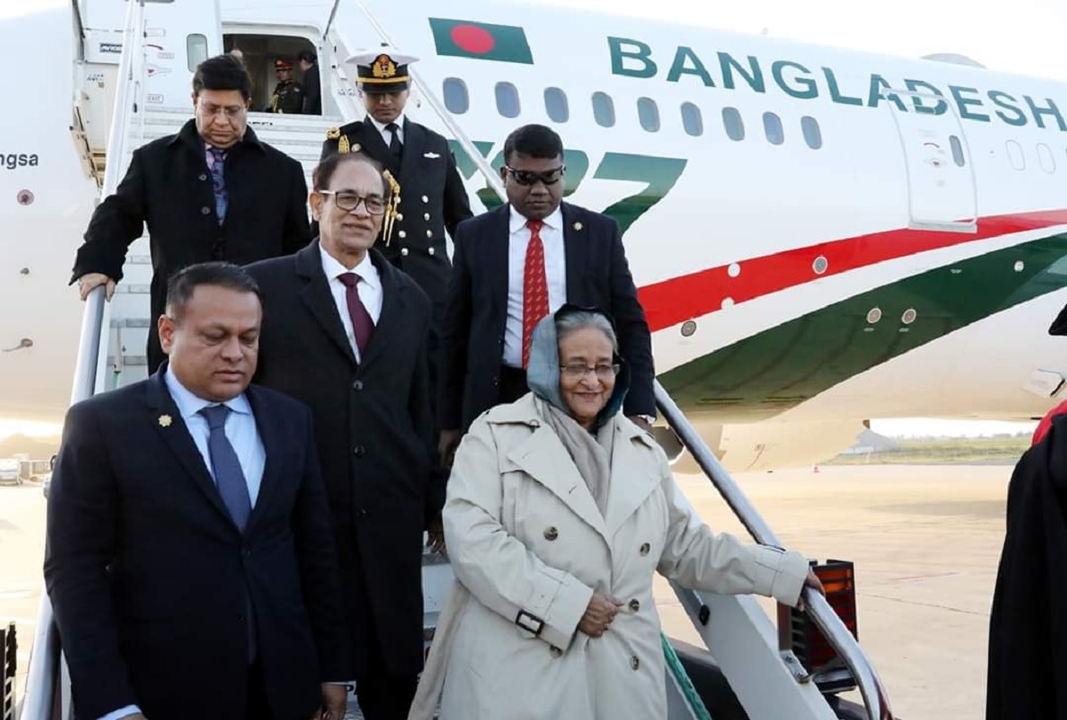 ইতালি পৌঁছেছেন প্রধানমন্ত্রী শেখ হাসিনা