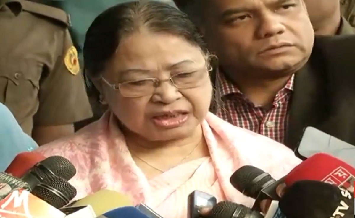 খালেদা জিয়ার ডান হাত বেঁকে গেছে: সেলিমা ইসলাম