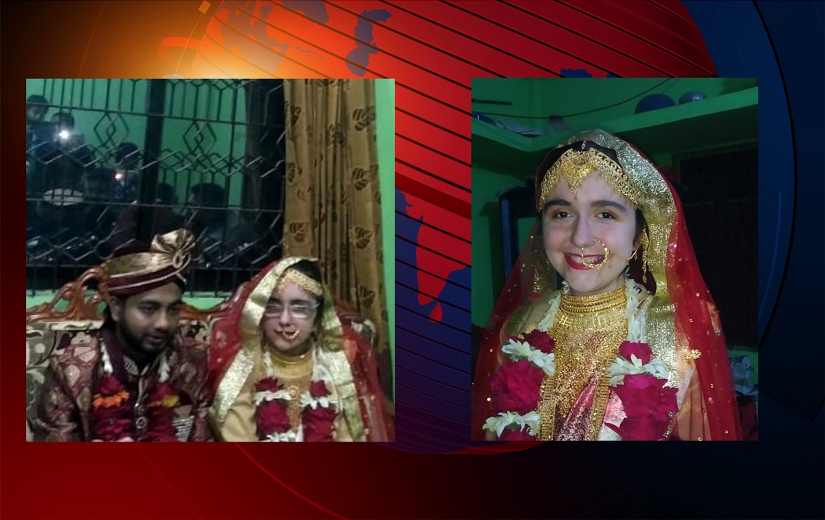 প্রেমের টানে এবার ইতালির তরুণী লক্ষ্মীপুরে