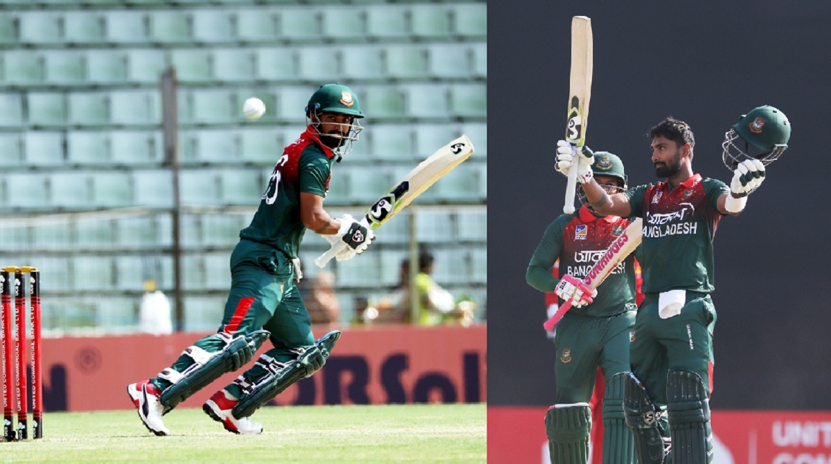 জিম্বাবুয়েকে ৩২২ রানের লক্ষ্য দিলো বাংলাদেশ