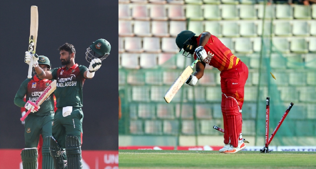 রেকর্ড ব্যবধানে জিম্বাবুয়েকে হারালো টাইগাররা