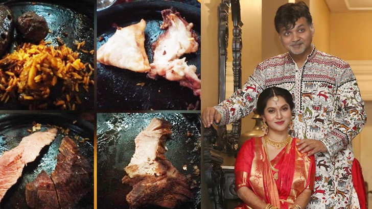 করোনা আতঙ্কের মধ্যেই জেব্রা আর কুমিরের মাংস খেলেন সৃজিত!