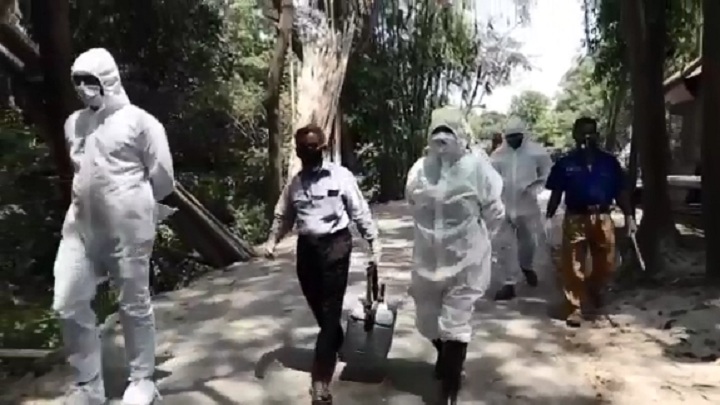 আখাউড়ায় মৃত নারী করোনা পজেটিভ