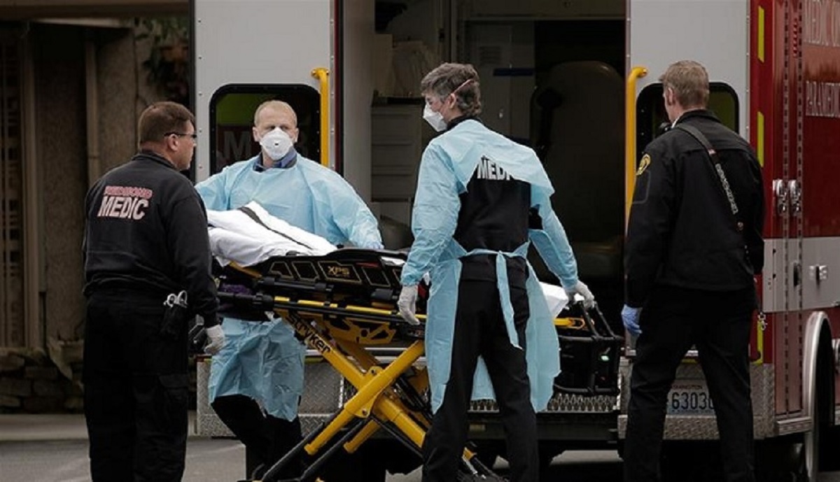 যুক্তরাষ্ট্রে করোনায় একদিনে ১২২৪ জনের মৃত্যু