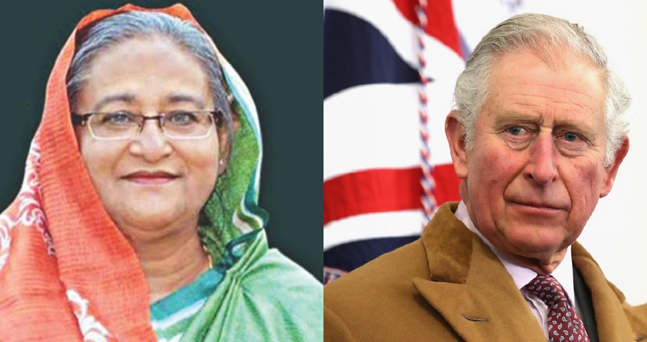 প্রধানমন্ত্রী শেখ হাসিনাকে ধন্যবাদ জানিয়েছেন করোনা আক্রান্ত প্রিন্স চার্লস