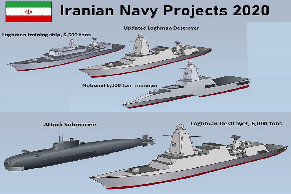 নৌবাহিনীর জন্য পরমাণু সাবমেরিন ও শক্তিশালী ডেসট্রয়ার তৈরি করবে ইরান
