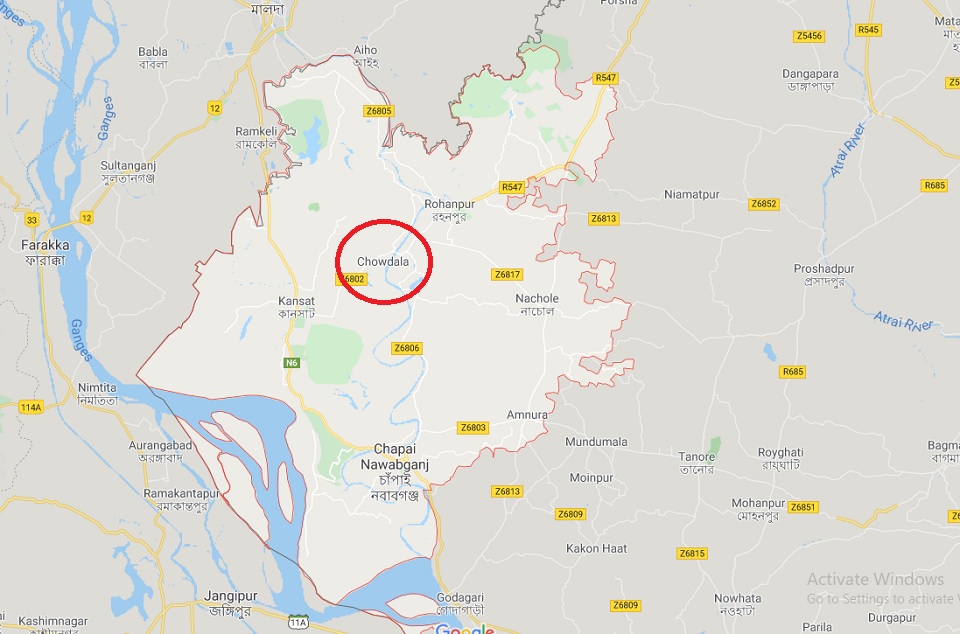 চাঁপাইনবাবগঞ্জে জ্বর-গলাব্যাথা নিয়ে একজনের মৃত্যু, ইউনিয়ন লকডাউন