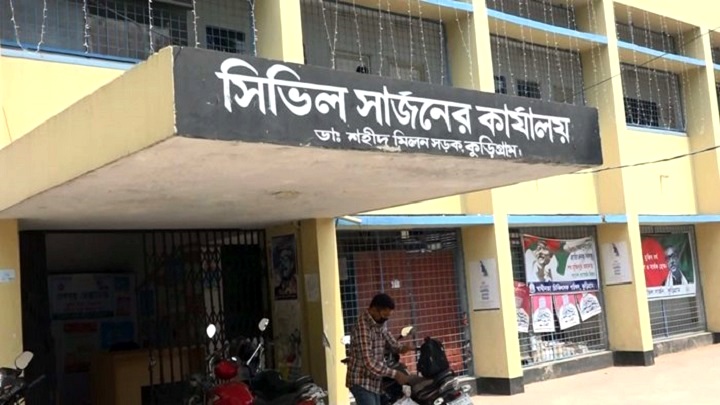 কুড়িগ্রামে পুলিশ কর্মকর্তা ও স্বাস্থ্যকর্মীসহ ১০ জন করোনা আক্রান্ত