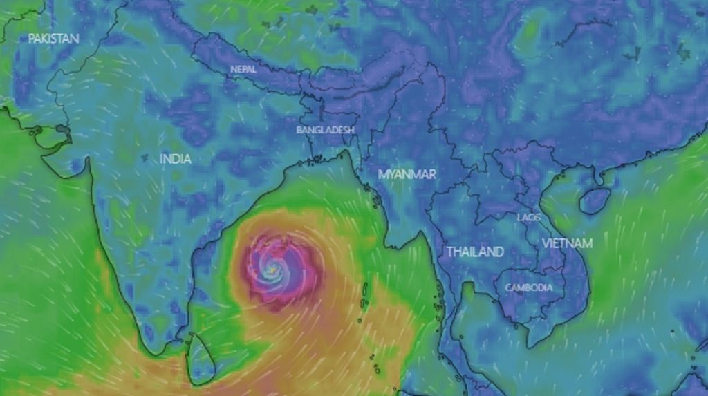 শক্তিশালী হচ্ছে 'আম্পান': মোংলা-পায়রায় ৭, চট্টগ্রাম-কক্সবাজারে ৬ নম্বর বিপদ সংকেত