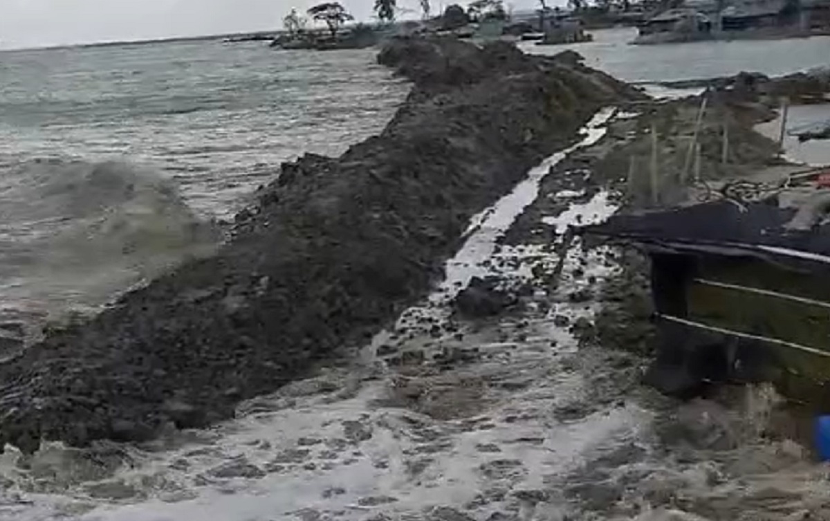 ঘূর্ণিঝড় আম্পানের প্রভাবে কক্সবাজারে ২৫ গ্রাম প্লাবিত