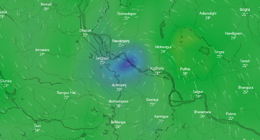 দুপুরে নিম্নচাপে পরিণত হতে পারে ‘আম্পান’