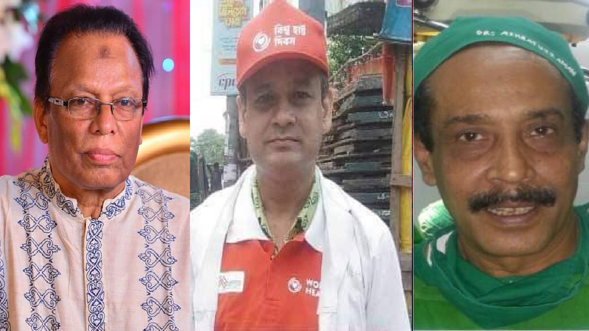 আজ করোনায় মারা গেলেন আরও ৩ চিকিৎসক