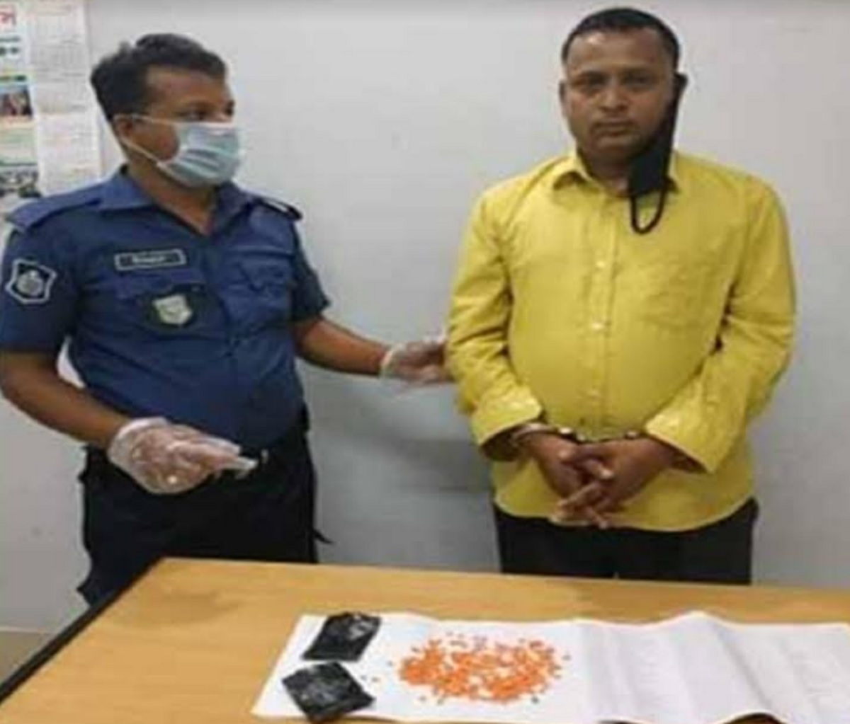 আখাউড়া উপজেলা চেয়ারম্যানের ভাতিজা ইয়াবাসহ গ্রেফতার