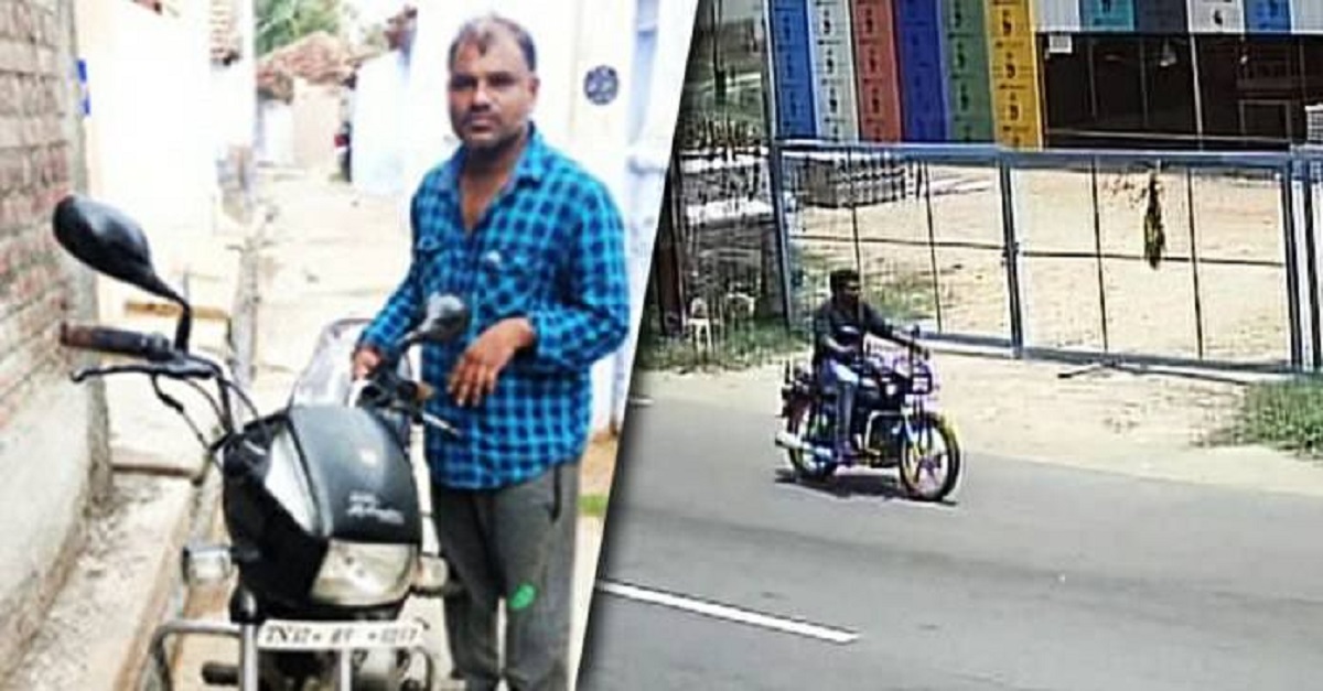 লকডাউনে বাড়ি ফিরতে মোটরসাইকেল চুরি, বাড়ি পৌঁছে পার্সেল করে ফেরত!