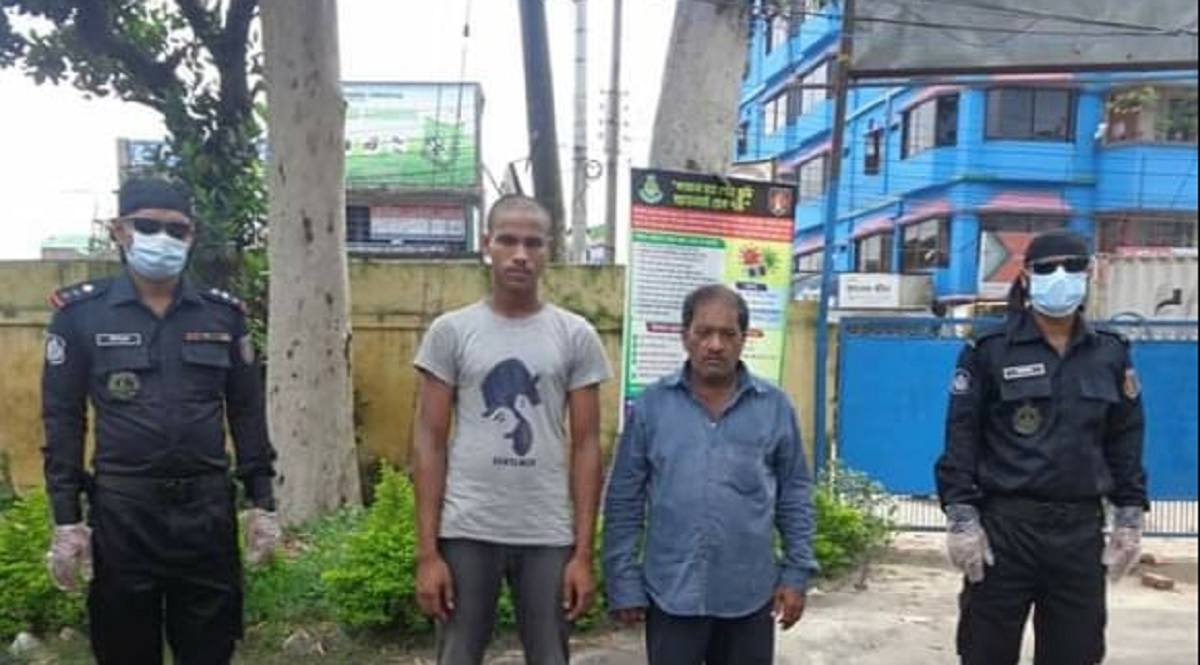 ভৈরবে ৫৬ কেজি গাঁজাসহ ২ মাদক ব্যবসায়ী আটক