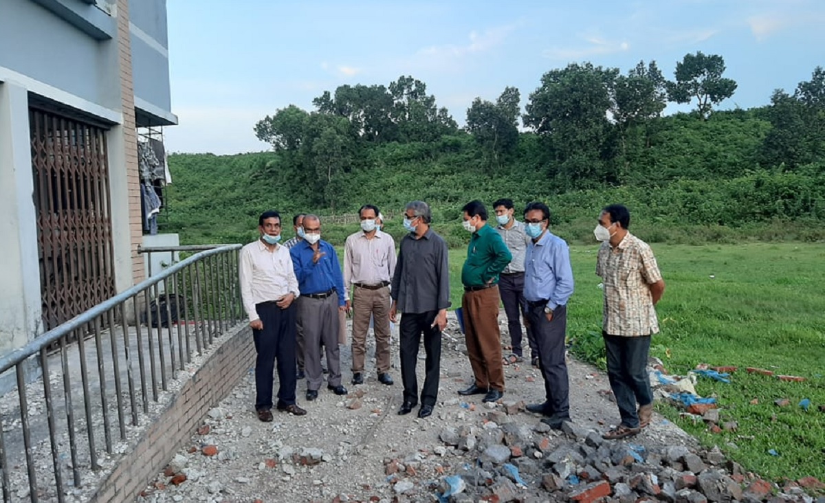 এমসি কলেজে ধর্ষণ: শিক্ষা মন্ত্রণালয়ের তদন্ত কমিটির ঘটনাস্থল পরিদর্শন