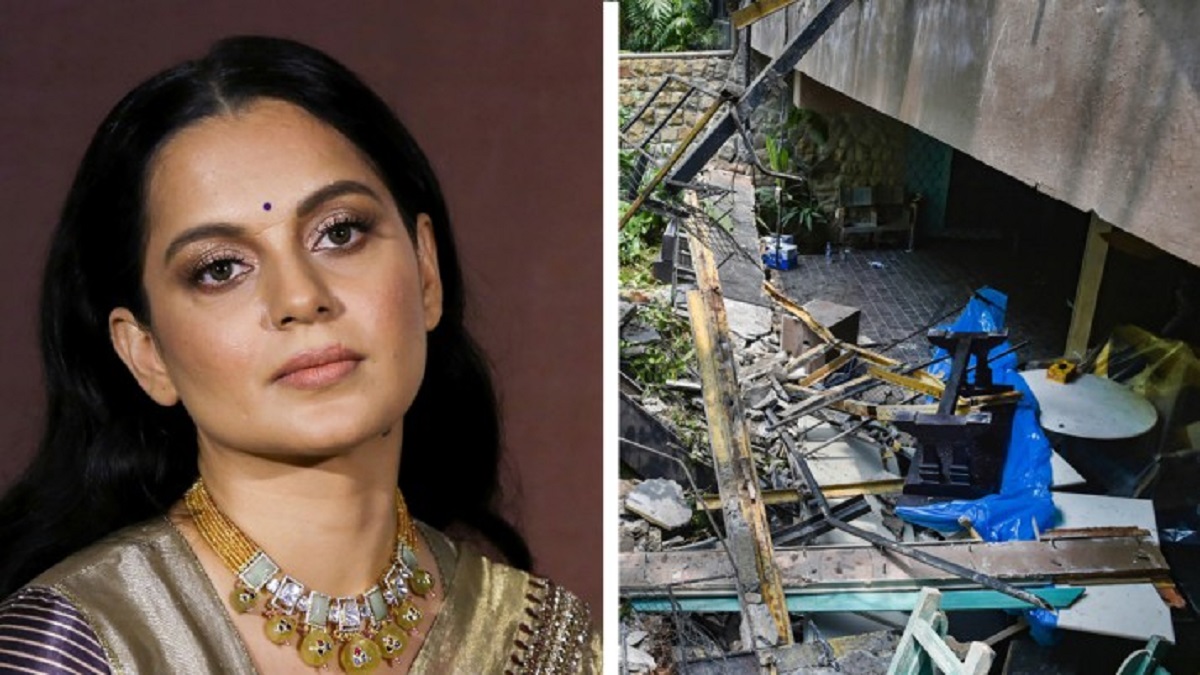 অফিস ভাঙার জন্য ২ কোটি ক্ষতিপূরণ চাইলেন কঙ্গনা ভাঙা অফিসের জন্য ২ কোটি ক্ষতিপূরণ চাইলেন কঙ্গনা