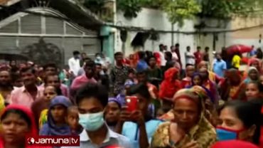 বনানীতে শিশু গৃহকর্মীর মৃত্যুর ঘটনায় বাসার সাবেক গৃহকর্মীদের অবরোধ