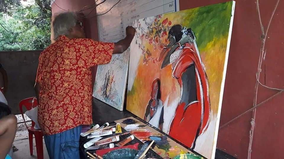 না ফেরার দেশে চলে গেলেন একুশে পদকপ্রাপ্ত চিত্রশিল্পী অধ্যাপক মনসুর উল করিম