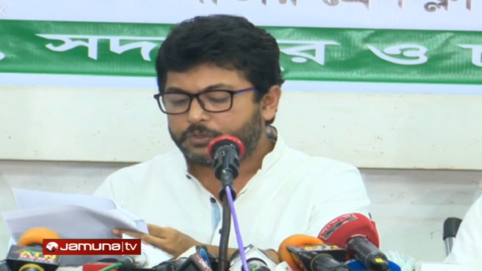 উপজেলা পরিষদ নির্বাচনে প্রশাসন তাণ্ডব চালিয়েছে: নিক্সন চৌধুরী