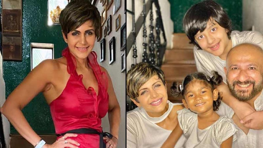 মন্দিরা বেদি দত্তক নেওয়া কন্যাসন্তানের পরিচয় করালেন নেটদুনিয়ায়