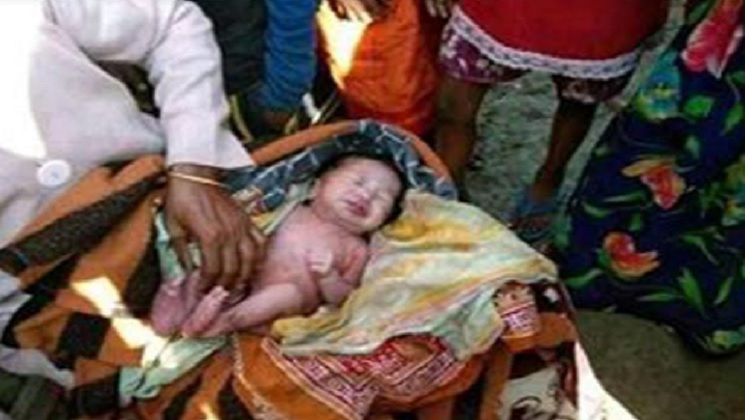 ধনবাড়ীতে পুকুর পাড়ের জঙ্গল থেকে নবজাতক উদ্ধার